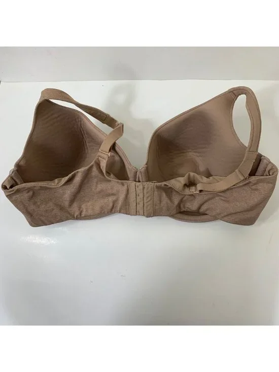 Cacique True Embrace T Shirt Bra Beige 44DDD Underwire Lightly Lined - Picture 4 of 7